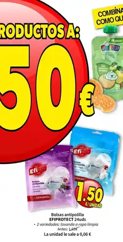SPAR Efi Bolsas Antipolilla oferta