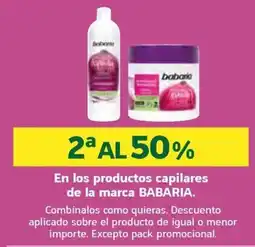 HiperDino Babaria productos capilares oferta