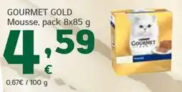 HiperDino Gourmet Gold Mousse oferta