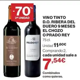El Corte Inglés Prado Rey El Chozo oferta