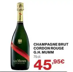 El Corte Inglés G.H.Mumm champagne brut cordon rouge oferta