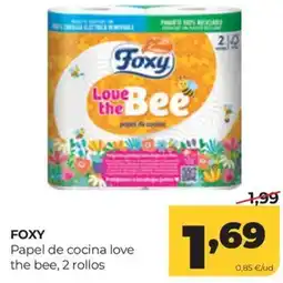 Alimerka Foxy papel de cocina love the bee oferta