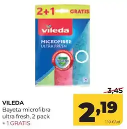 Alimerka Vileda bayeta microfibra ultra fresh oferta