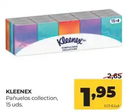 Alimerka Kleenex pañuelos collection oferta