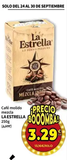 SPAR La Estrella café molido mezcla oferta