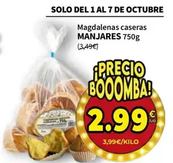 SPAR Manjares magdalenas caseras oferta