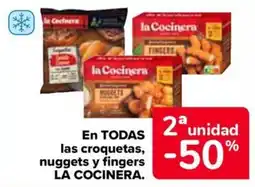 Carrefour Market La cocinera croquetas nuggets fingers oferta