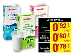 SPAR Leche SPAR oferta