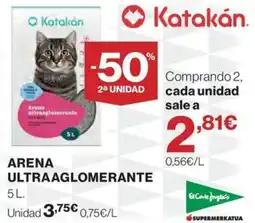 El Corte Inglés Katakan arena ultraaglomerante oferta