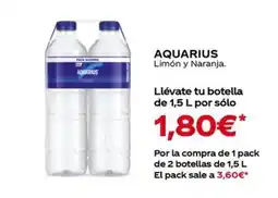 Dialprix Aquarius Limón y Naranja oferta