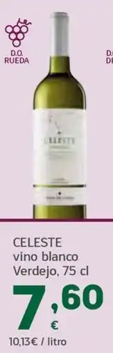 HiperDino Celeste vino blanco oferta