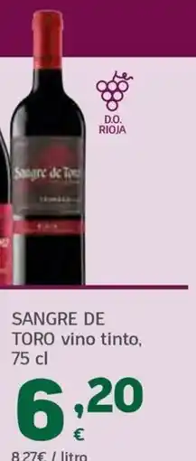 HiperDino Sangre de Toro vino tinto oferta
