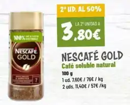 Dialprix Nescafé Gold Café soluble natural oferta