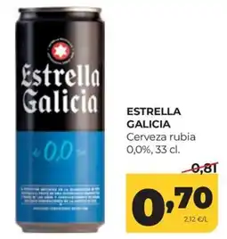 Alimerka Estrella Galicia Cerveza rubia oferta