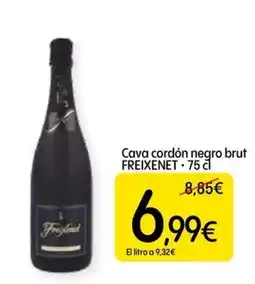 Dialprix Freixenet cava cordón negro brut oferta