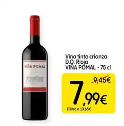 Dialprix Vina Pomal vino tinto crianza oferta