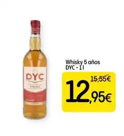 Dialprix Dyc whisky 5 años oferta