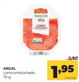 Alimerka Argal lomo embuchado oferta