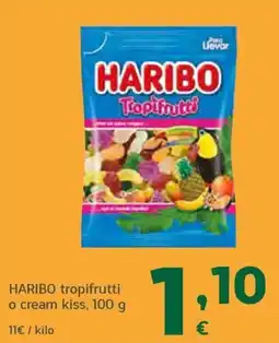 HiperDino Haribo tropifrutti oferta