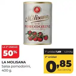 Alimerka La Molisana salsa pomodorini oferta