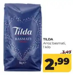 Alimerka Tilda arroz basmati oferta