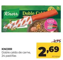 Alimerka Knorr doble caldo de carne oferta