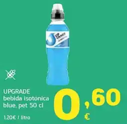 HiperDino Upgrade bebida isotónica blue oferta