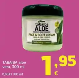 HiperDino Tabaiba aloe vera oferta