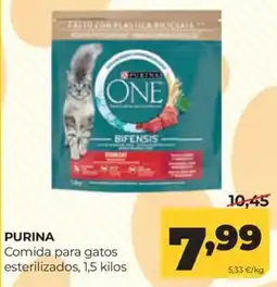 Alimerka purina comida para gatos esterilizados oferta