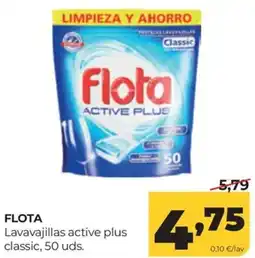 Alimerka Flota lavavajillas active plus classic oferta