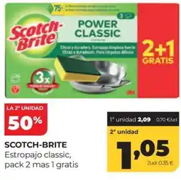 Alimerka Scotch-brite estropajo classic oferta