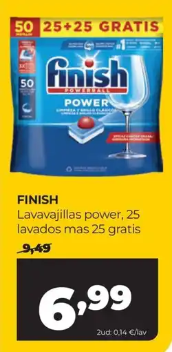 Alimerka Finish lavavajillas power oferta