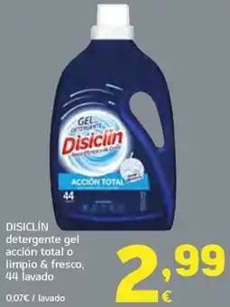 HiperDino Disiclin detergente gel oferta