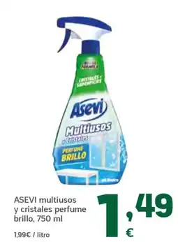 HiperDino Asevi multiusos y cristales perfume brillo oferta
