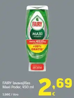 HiperDino Fairy lavavajillas Maxi Poder oferta