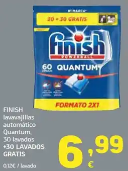 HiperDino Finish lavavajillas automático Quantum oferta