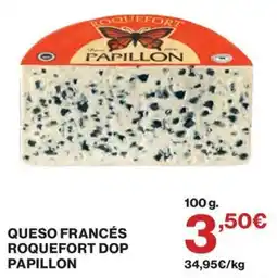 El Corte Inglés Roquefort papillon oferta