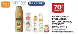 Hipercor Natural Honey Vitesse Rapid White oferta