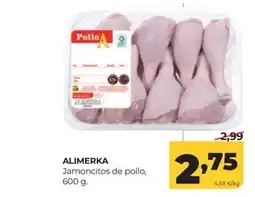 Alimerka Alimerka jamoncitos de pollo oferta