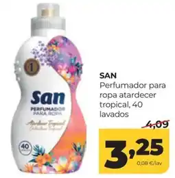Alimerka San perfumador para ropa atardecer tropical oferta