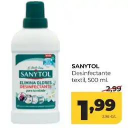 Alimerka Sanytol desinfectante textil oferta