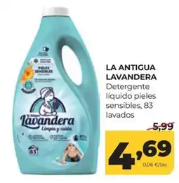Alimerka La antigua lavandera detergente liquido pieles sensibles oferta
