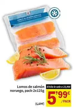 SPAR Lomos de salmón noruego oferta