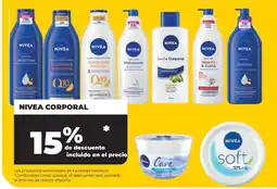 Alimerka Nivea corporal oferta