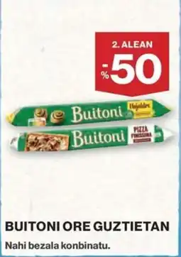 El Corte Inglés Buitoni ore guztietan oferta