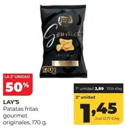 Alimerka Lay's patatas fritas gourmet originales oferta