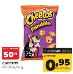 Alimerka Cheetos Pandilla oferta