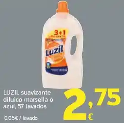 HiperDino Luzil suavizante diluido marsella o azul oferta
