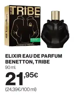 Hipercor benetton tribe elixir oferta