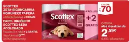 El Corte Inglés scottex papel higiénico seda acolchado oferta